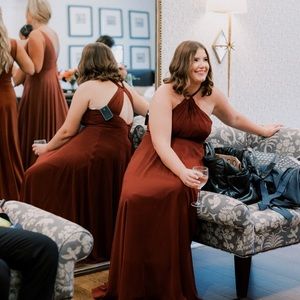 Jenny Yoo Halle Dress in Hibiscus